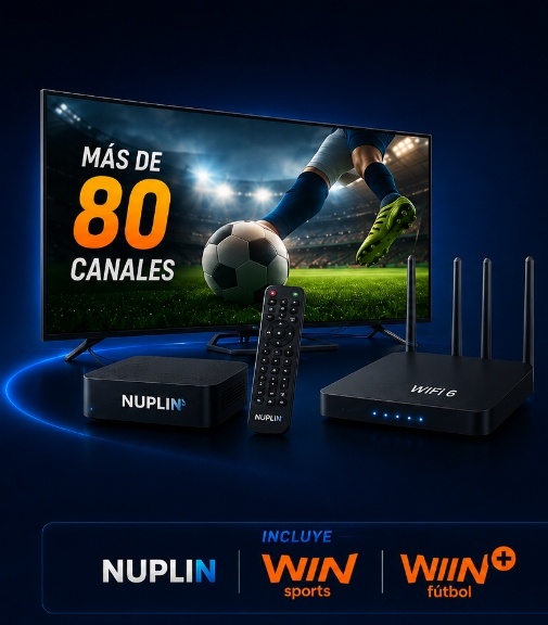 Internet + TV Premium Súper Fibra